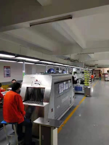 Dongguan Fangxin Gift Manufacturing Co., Ltd. ligne de production en usine